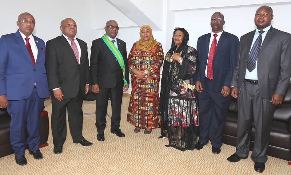 ZIARA YA MAKAMU WA RAIS WA JAMHURI YA MUUNGANO WA TANZANIA MHE. SAMIA SULUHU HASSAN VISIWANI COMORO